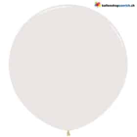 Kristall-Luftballon 60 cm – Transparent & Gross – Helium geeignet Transparent